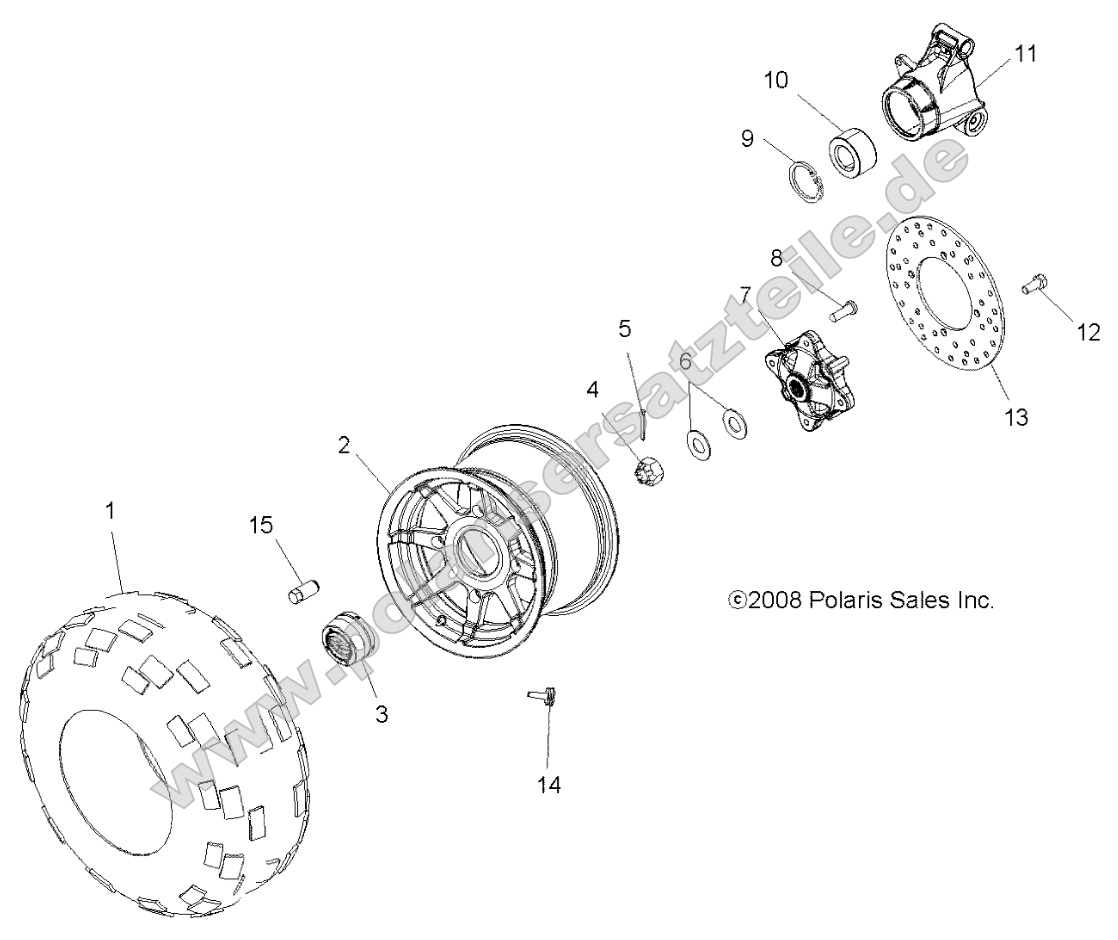 Wheels, Rear Wheels, Rear