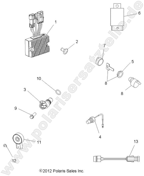 ELECTRICAL, SWITCHES, SENSORS and ECM