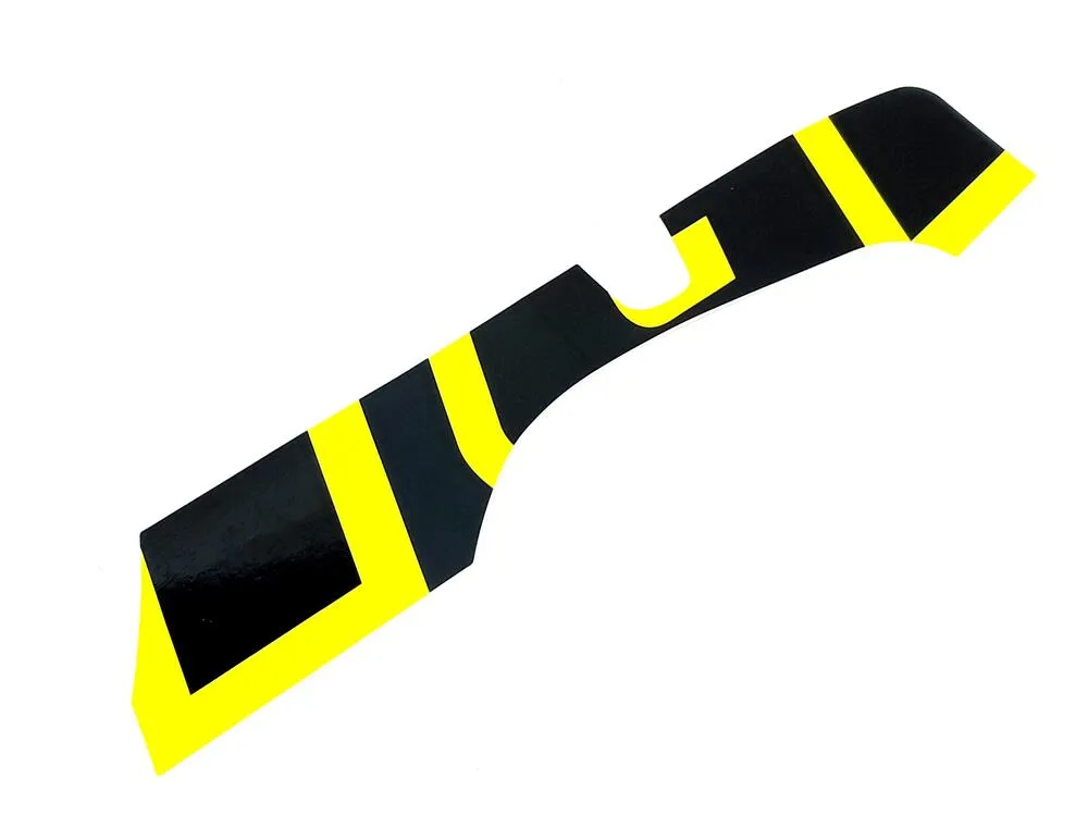 TGB Aufkleber 1 Seitenverkleidung re. schwarz-matt / gelb - 536908SY