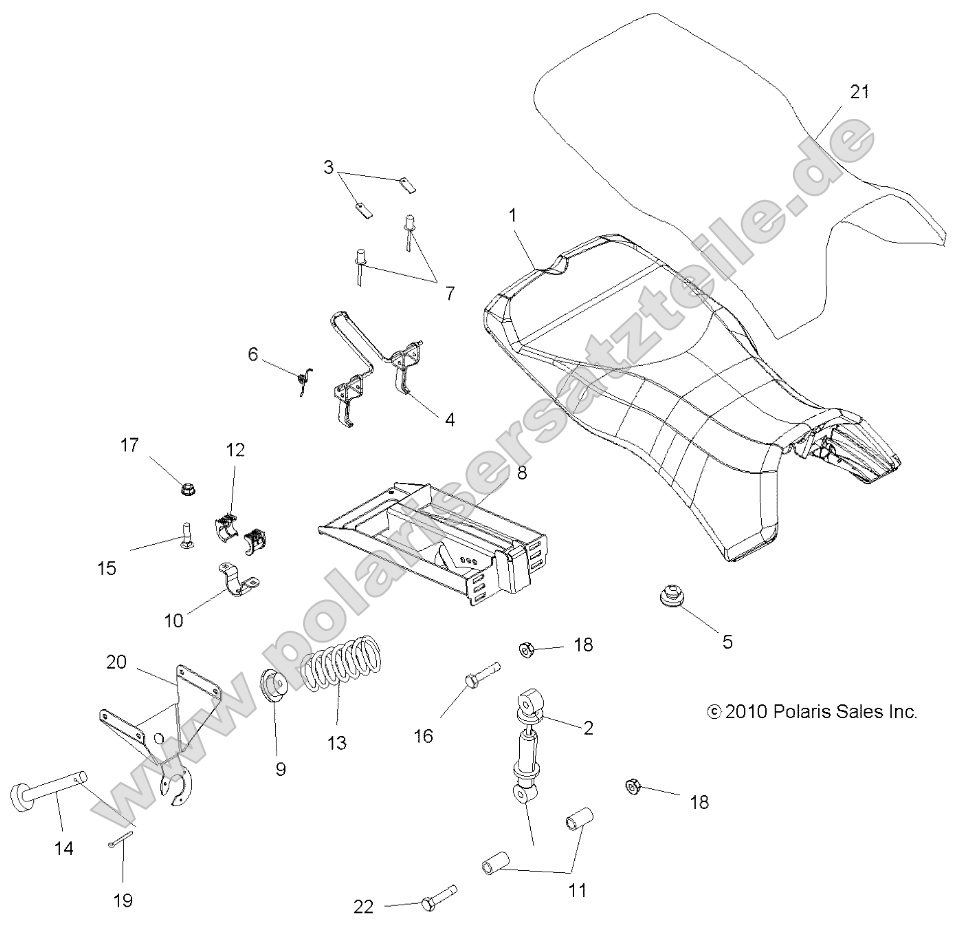 Body, Seat Body, Seat