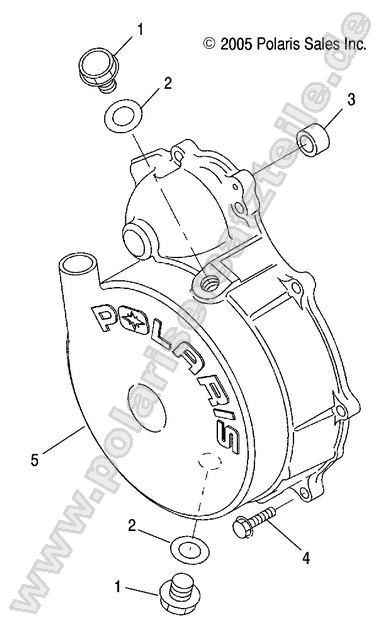 Engine, Flywheel Cover