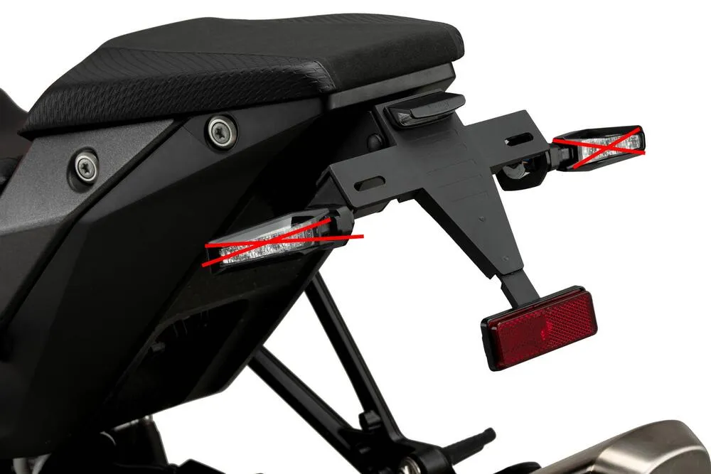 Puig Kennzeichenhalter Set - KTM 990 Duke 2024- - 22001N