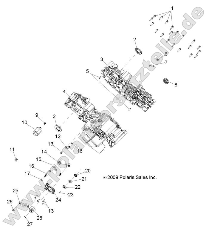Drive Train, Main Gearcase