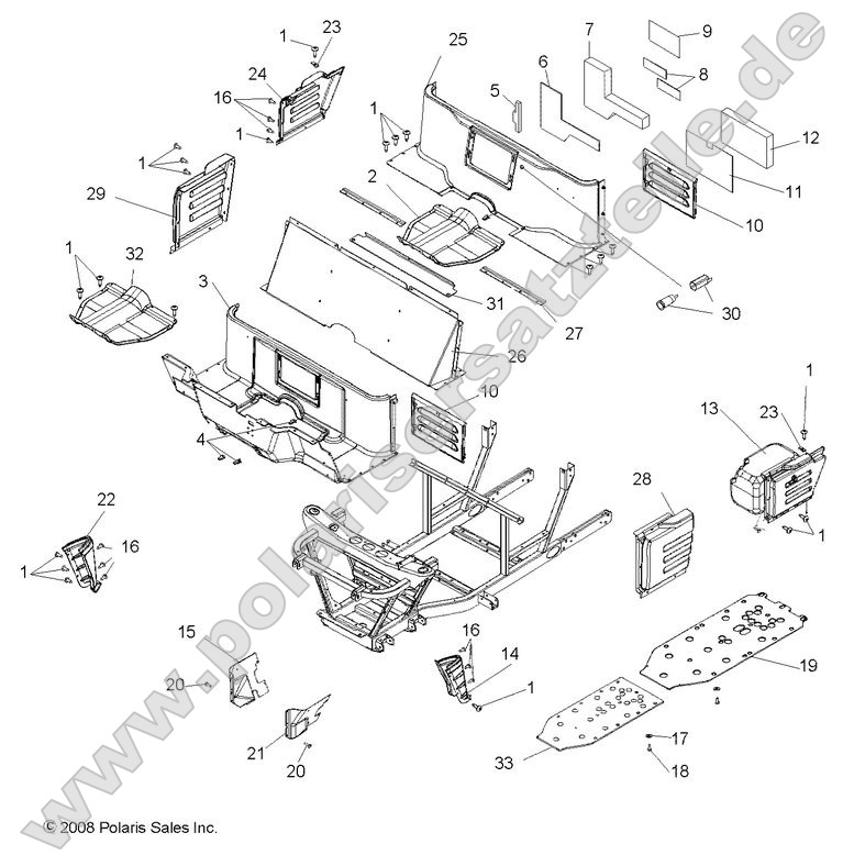 Body, Floor and Fenders