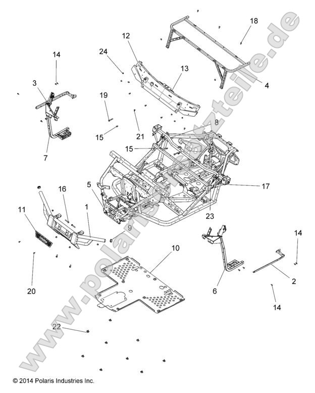 Chassis, Frame and Front Bumper Chassis, Frame and Front Bumper