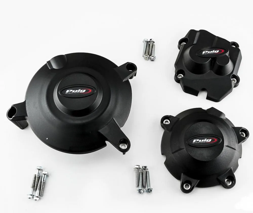 Puig Racing Motordeckelschutz Set - Kawasaki ZX10R /RR Ninja 2011-22