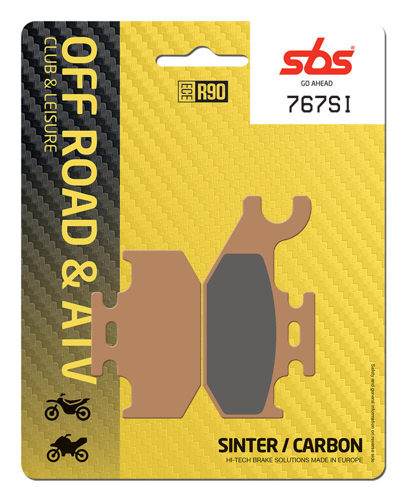 SBS_767_SI SBS Bremsbeläge Offroad & ATV Sintermetall - 767SI