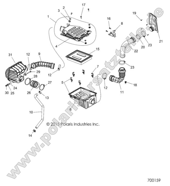 Engine, Air Intake System Engine, Air Intake System