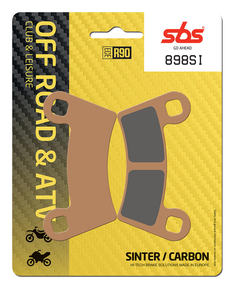 SBS_898_SI SBS Bremsbeläge Offroad & ATV Sintermetall - 898SI