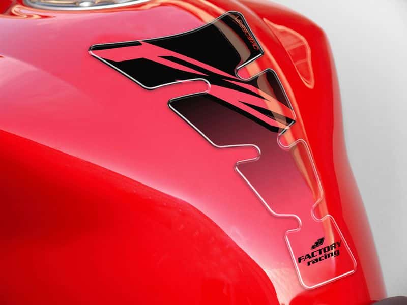 PUIG TANK PAD SPIRIT FZ SCHWARZ-KLAR - 4227N