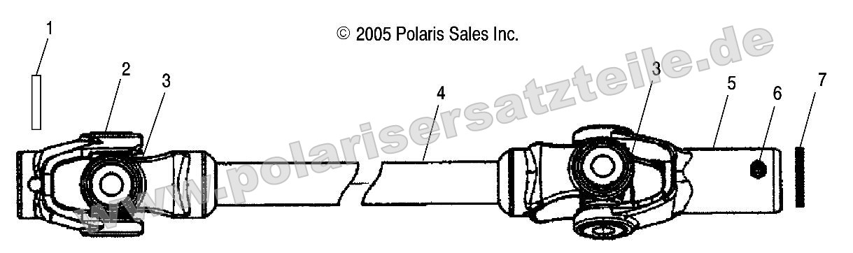 Front Prop Shaft Front Prop Shaft