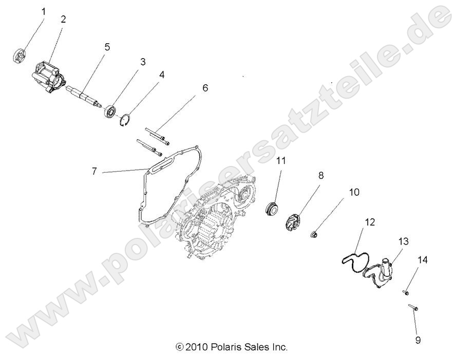 ENGINE, OIL PUMP and WATER PUMP ENGINE, OIL PUMP and WATER PUMP