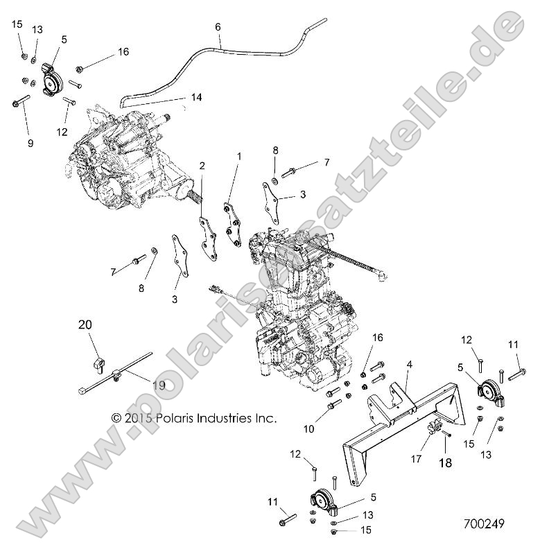 Engine, Engine and Transmission Mounting Engine, Engine and Transmission Mounting