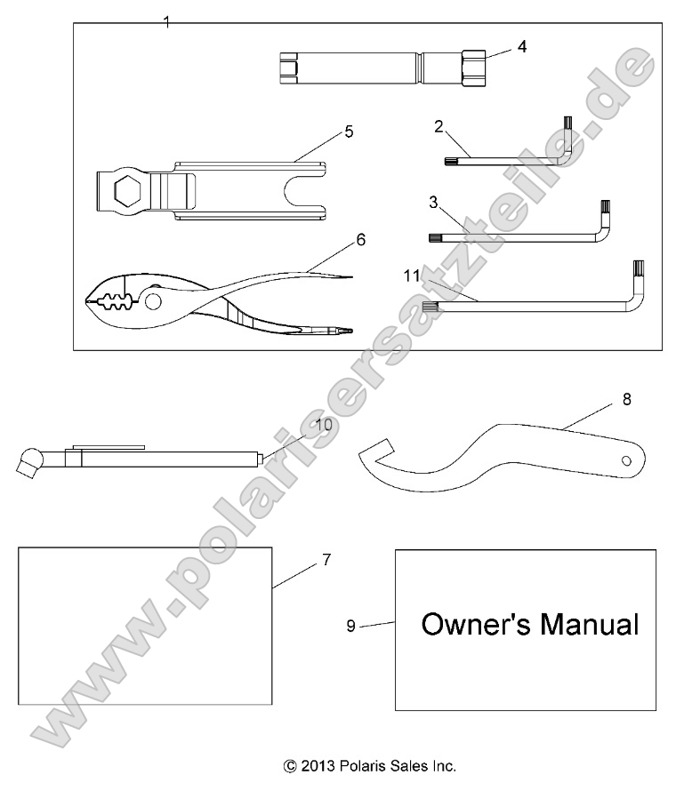 References, Tool Kit and Owners Manual References, Tool Kit and Owners Manual