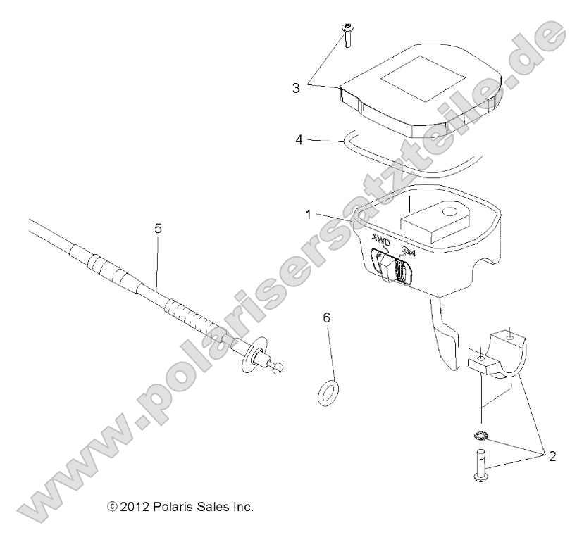 Steering, Controls, Throttle Asm. and Cable Steering, Controls, Throttle Asm. and Cable
