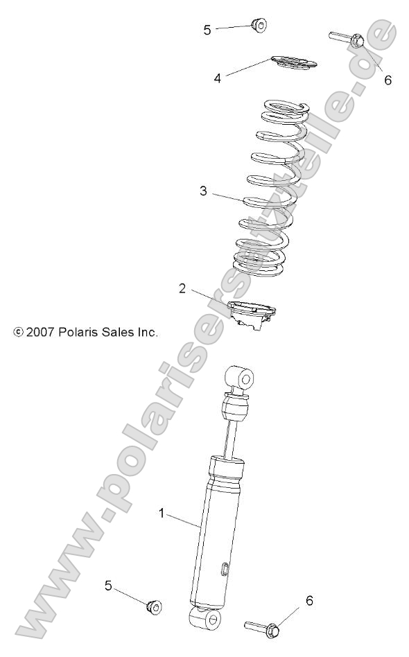Suspensino, Shock, Front