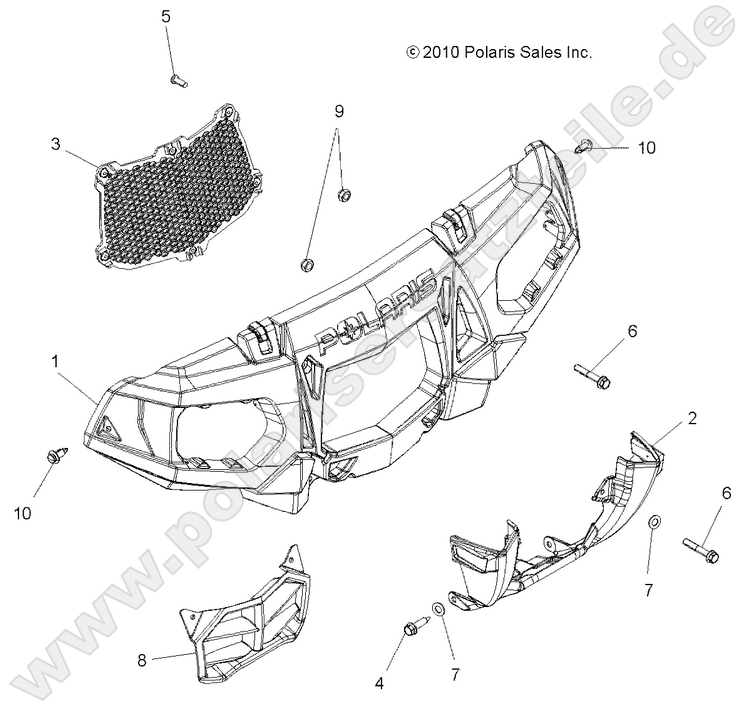 BODY, FRONT BUMPER and MOUNTING BODY, FRONT BUMPER and MOUNTING