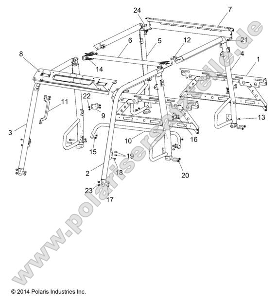 Chassis, Cab Frame