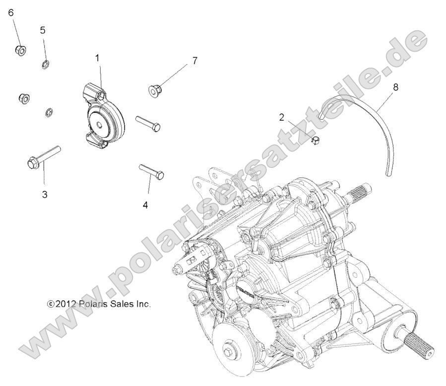 Drive Train, Main Gearcase Mounting