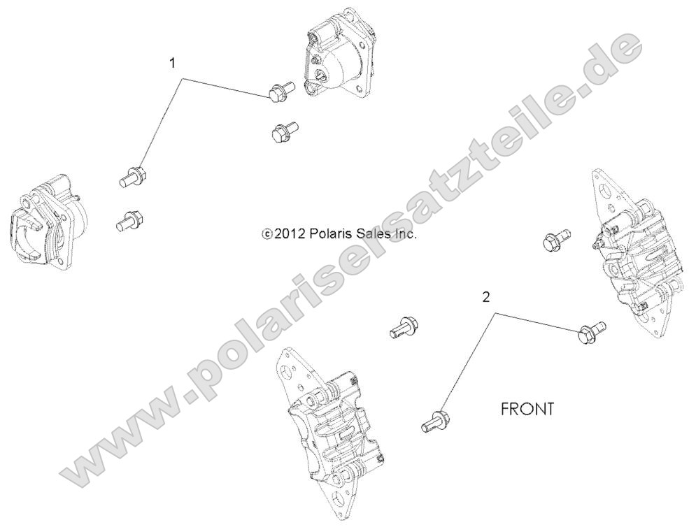 Brakes, Caliper Mounting Brakes, Caliper Mounting
