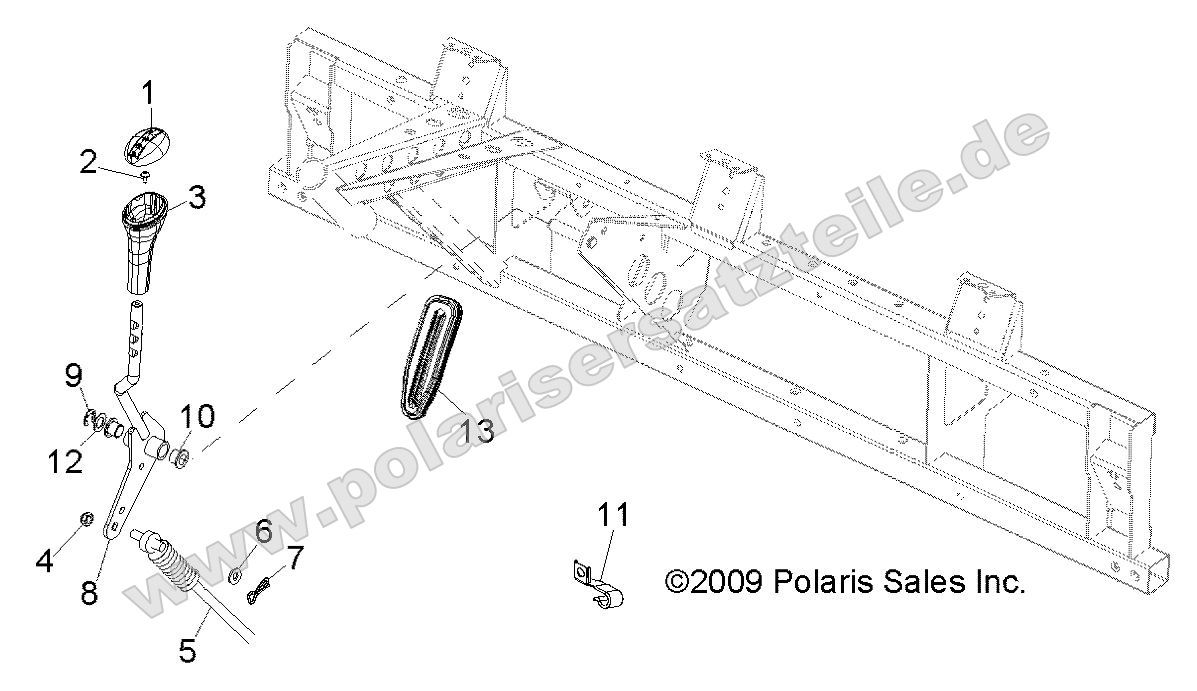Drive Train, Gear Selector