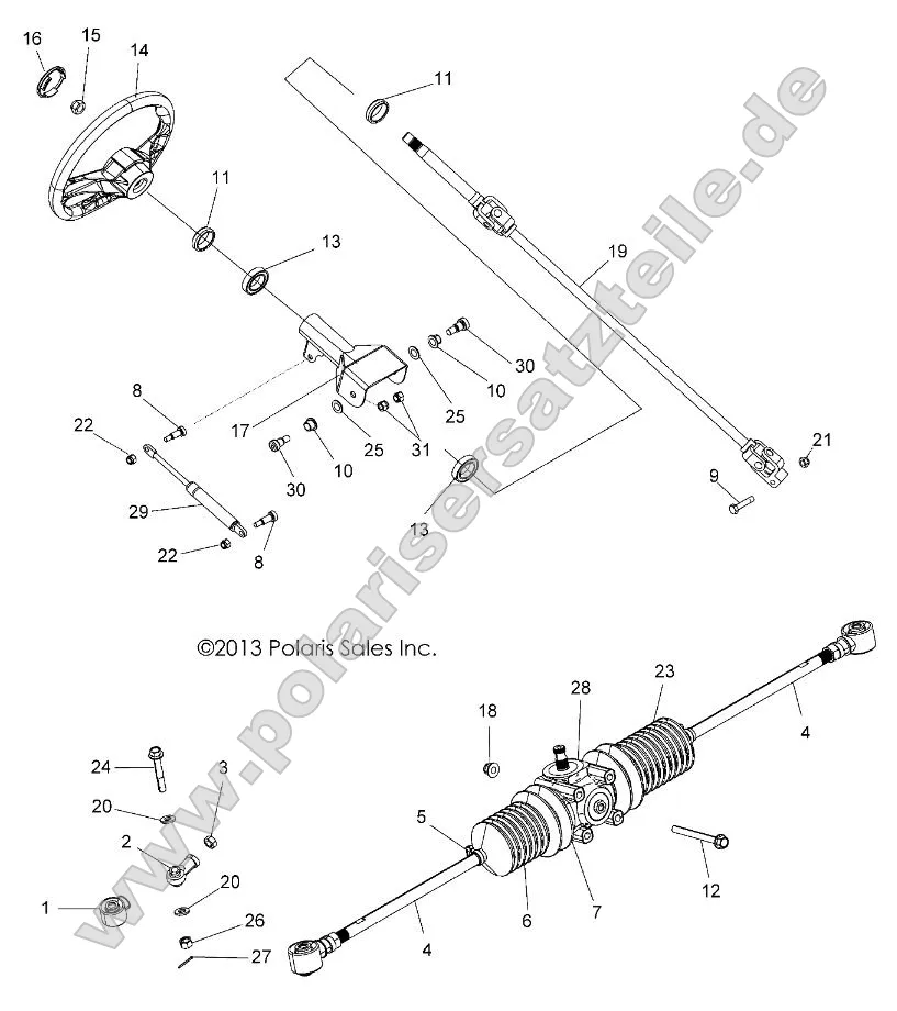Steering, Steering Asm. Steering, Steering Asm.