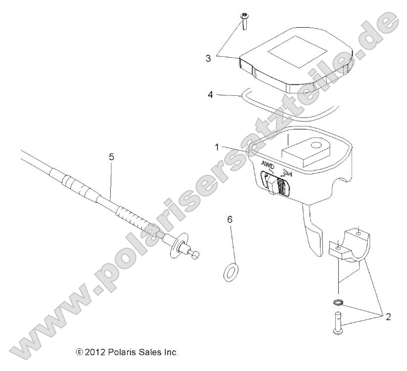 Steering, Controls, Throttle Asm. and Cable Steering, Controls, Throttle Asm. and Cable