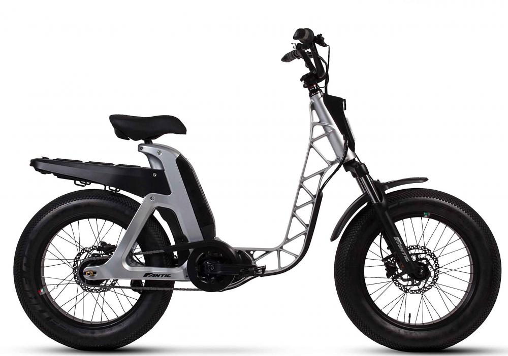 Fantic_Issimo_Urban_silber_seite_2020 Fantic ISSIMO URBAN grau - E-Pedelec