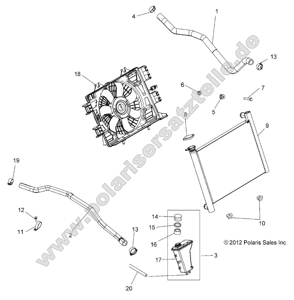 Engine, Cooling System Engine, Cooling System