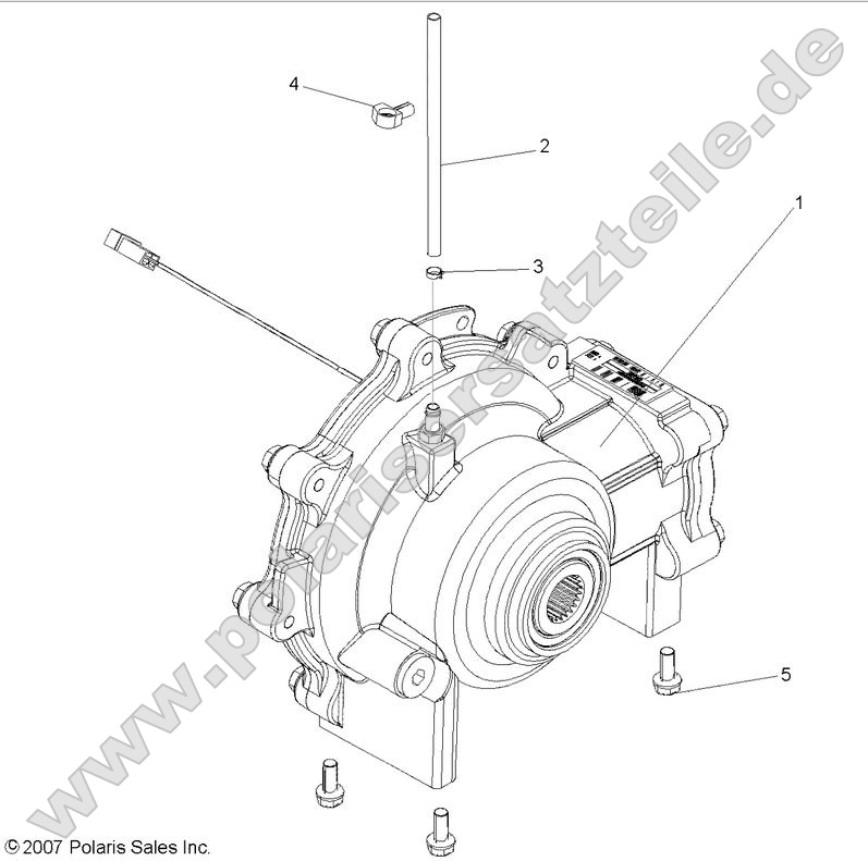 Drive Train, Front Gearcase