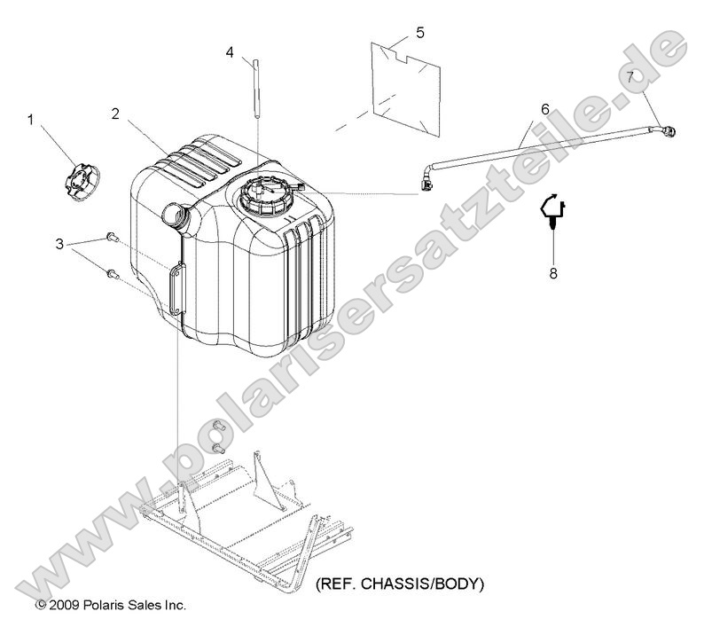Body, Fuel Tank Asm.