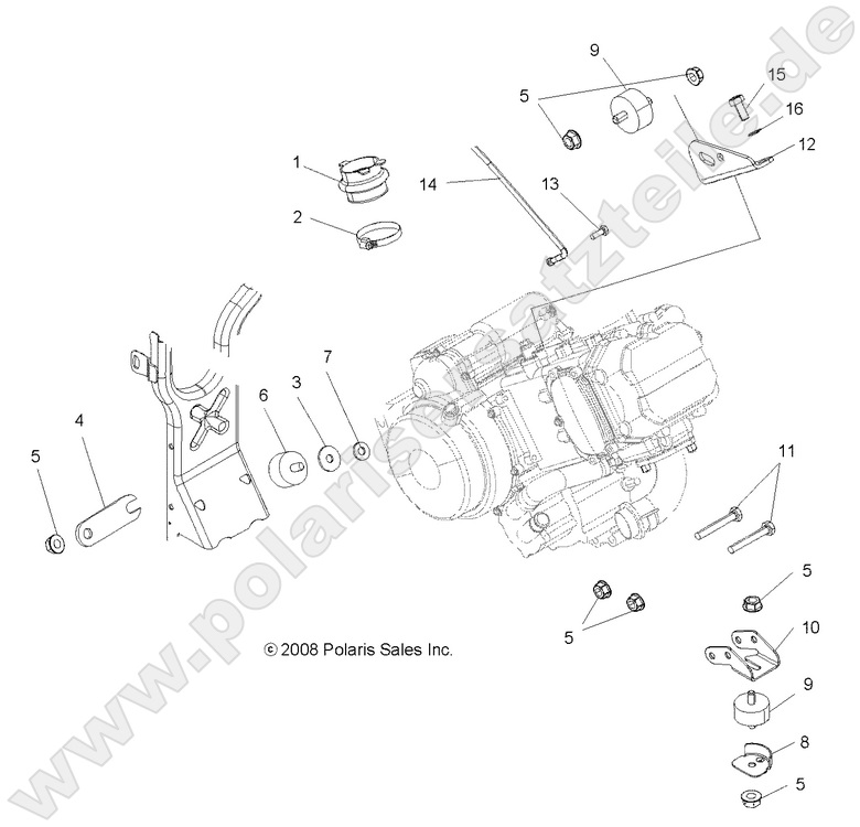 ENGINE, MOUNTING ENGINE, MOUNTING
