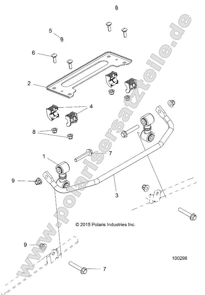 Suspension, Stabilizer Bar, Front Suspension, Stabilizer Bar, Front