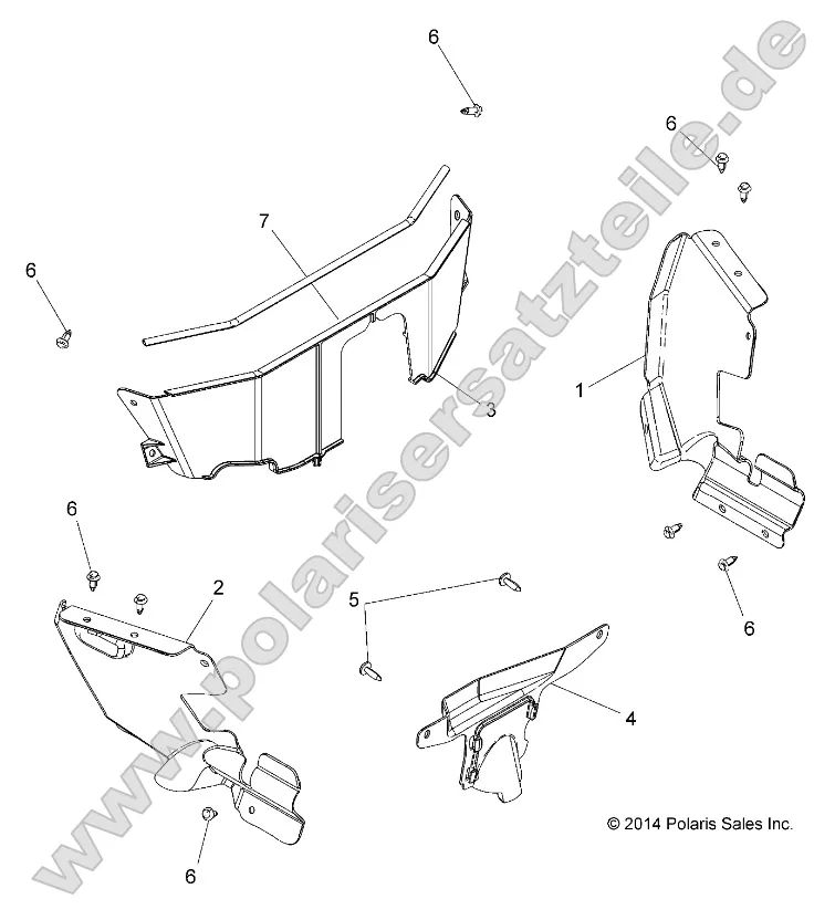 Body, Splash Shields Body, Splash Shields