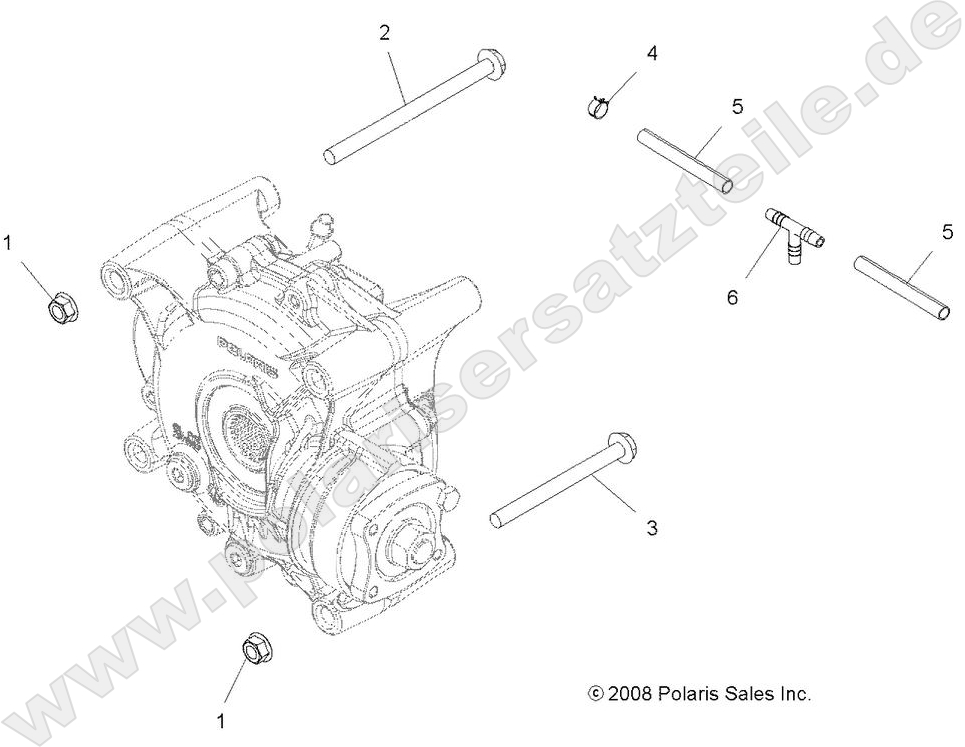 DRIVE TRAIN, GEARCASE MOUNTING, REAR DRIVE TRAIN, GEARCASE MOUNTING, REAR
