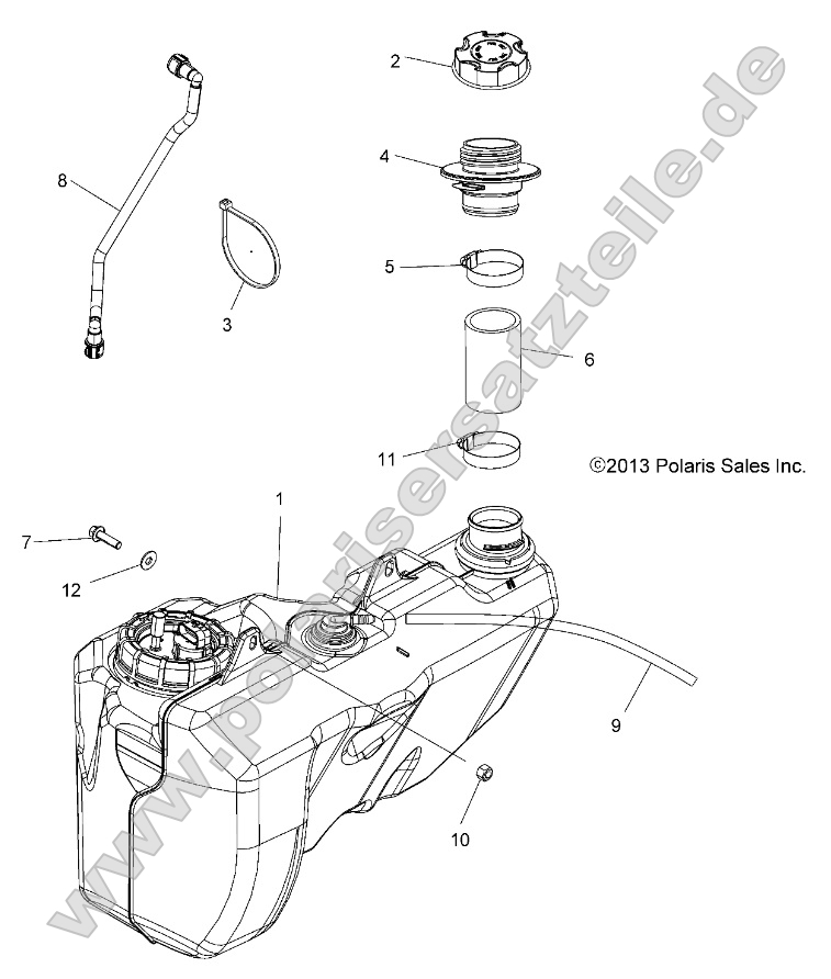 Body, Fuel Tank Body, Fuel Tank
