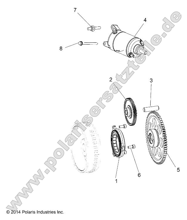 Engine, Starter Drive Engine, Starter Drive