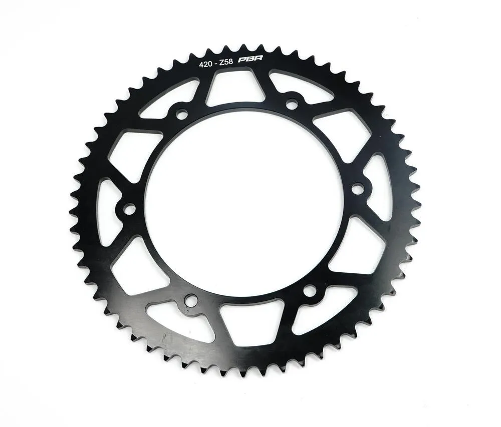 Fantic-Kettenrad-hinten-schwarz-420-Z58-05106005 Fantic Original Kettenrad Aluminium schwarz hinten - 420 Z 58 - 05106005