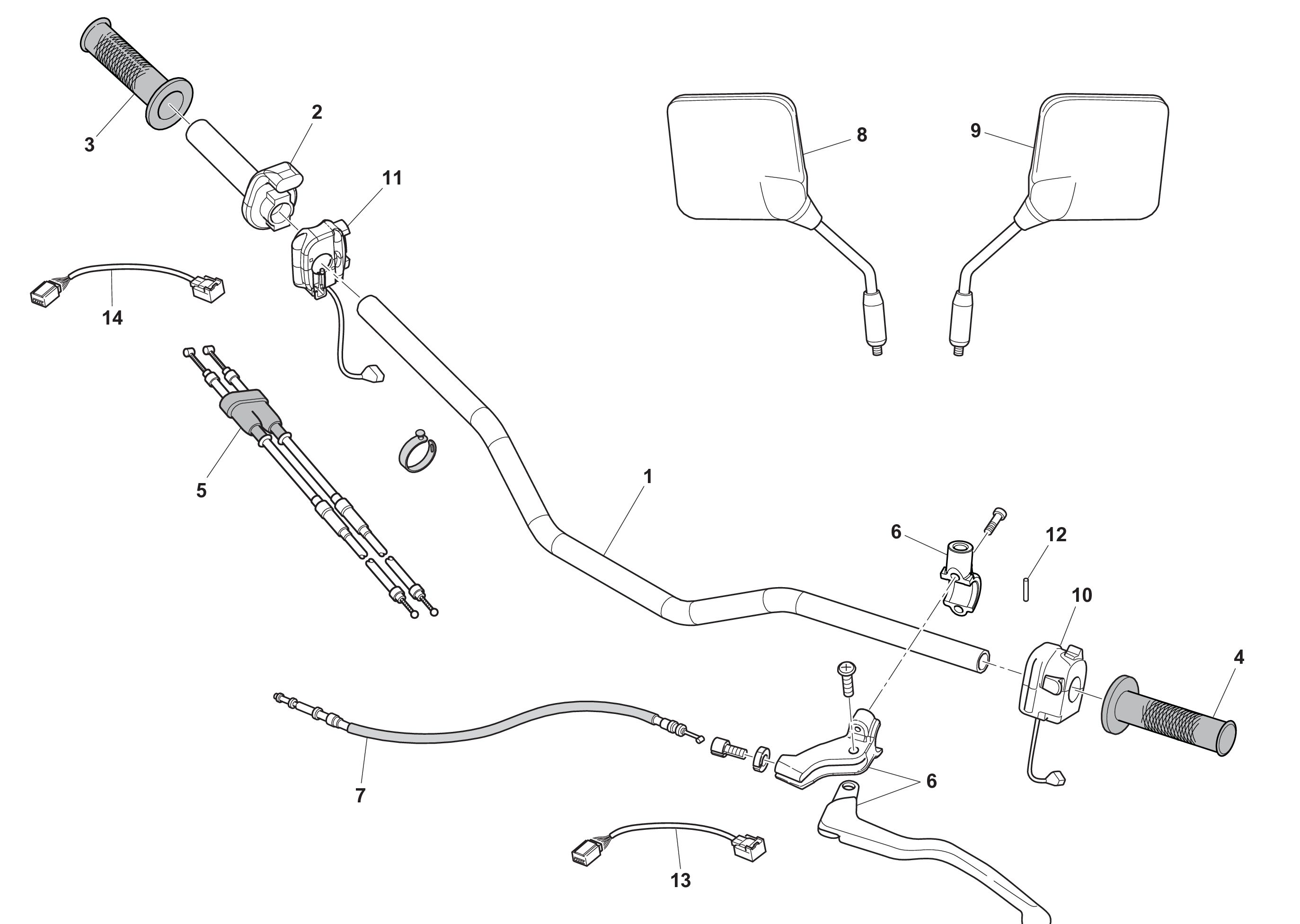 Lenker / Bedienelement Lenker / Bedienelement