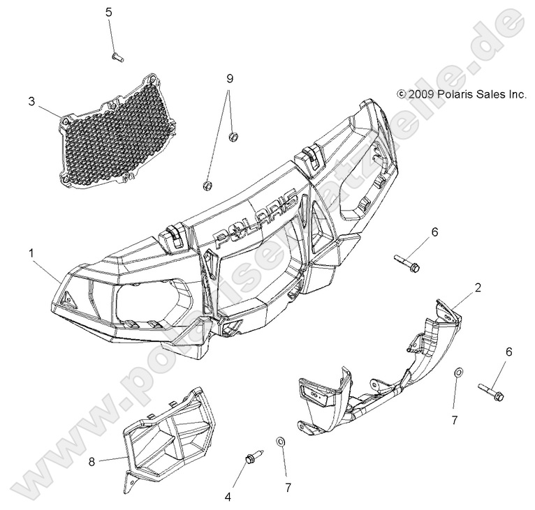 BODY, FRONT BUMPER and MOUNTING BODY, FRONT BUMPER and MOUNTING