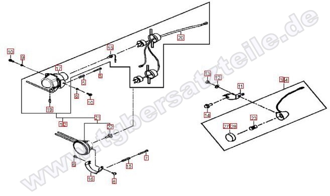 Scheinwerfer-Blinker vorne