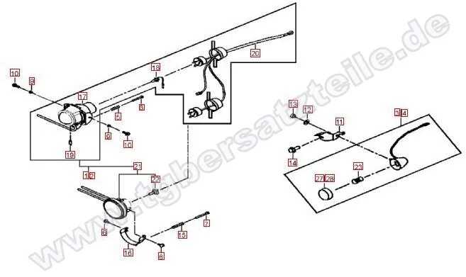 Scheinwerfer-Blinker vorne Scheinwerfer-Blinker vorne