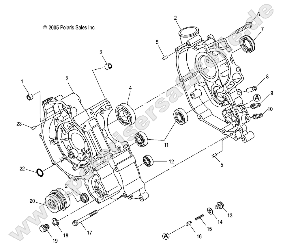 CRANKCASE CRANKCASE