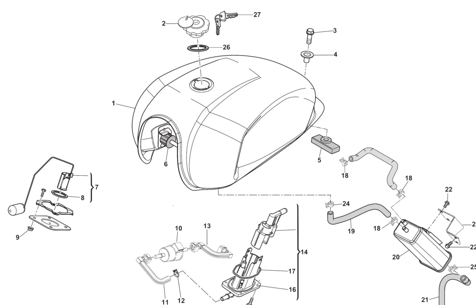 Kraftstofftank Kraftstofftank