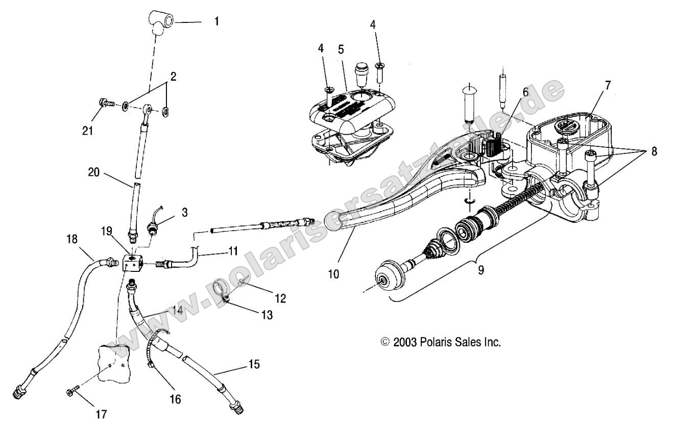 Controls - Master Cylinder/Brake Line Controls - Master Cylinder/Brake Line