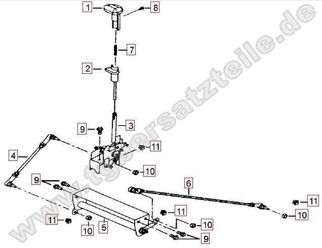 Gangschalthebel Gangschalthebel