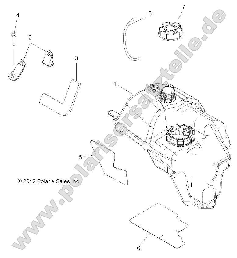 Body, Fuel Tank Asm.