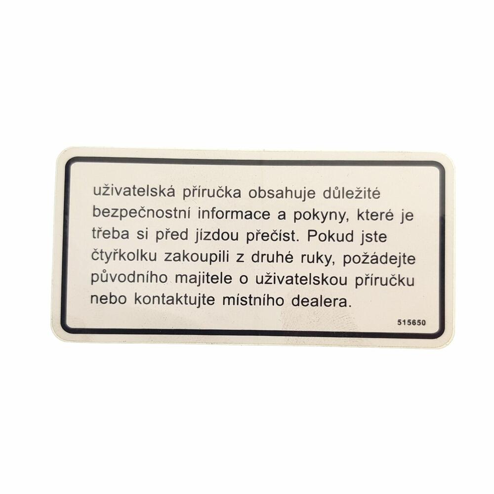 TGB LABEL, INFORMATION. - 515650