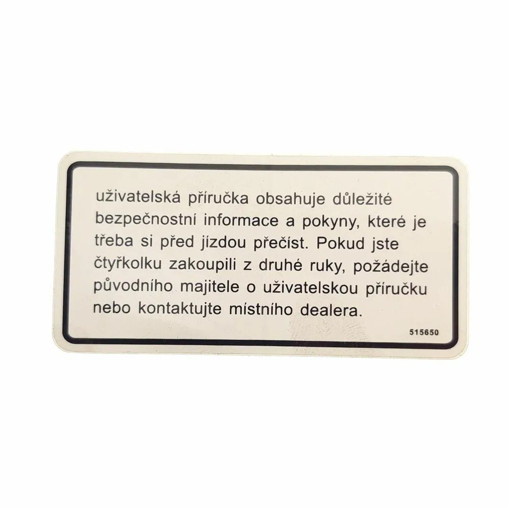 TGB LABEL, INFORMATION. - 515650