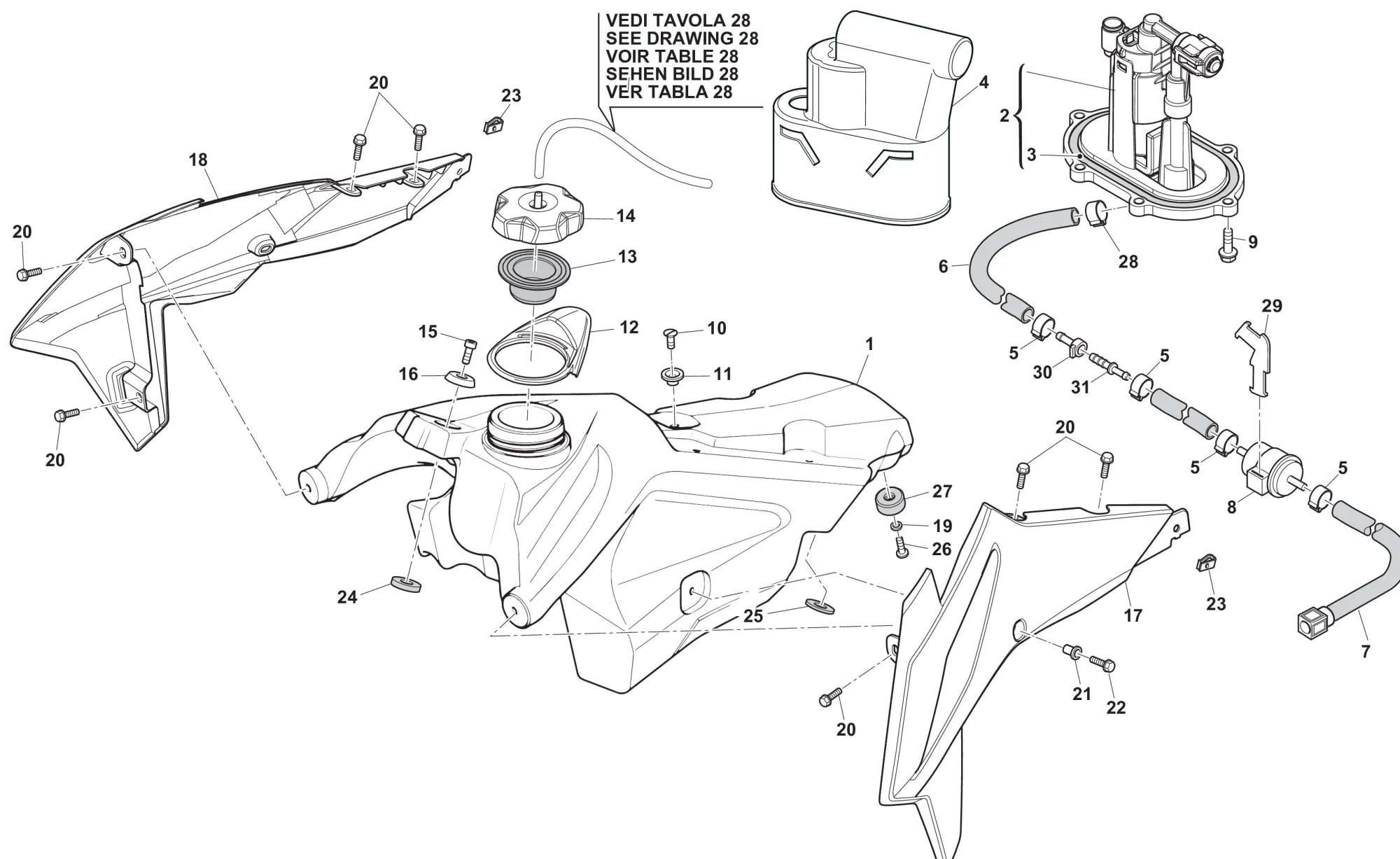 Kraftstofftank Kraftstofftank